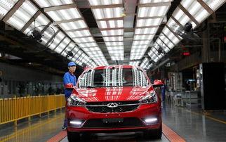 奇瑞国产车生产线视频